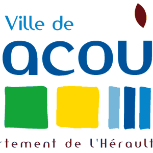 ville de jacou vector logo